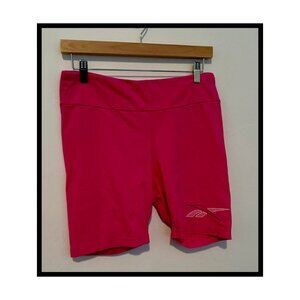 REEBOK Pink Biker Shorts 1x